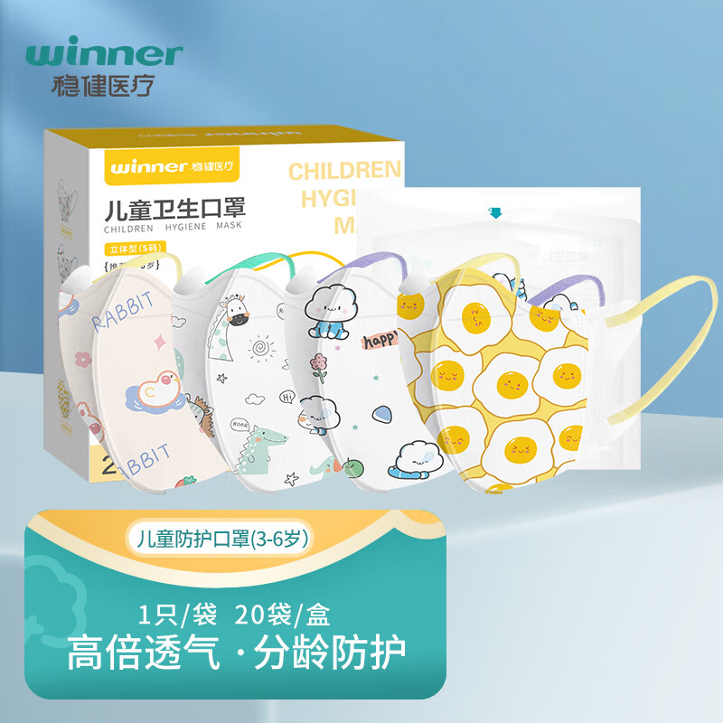 稳健儿童卫生防护口罩：价格走势及购买攻略