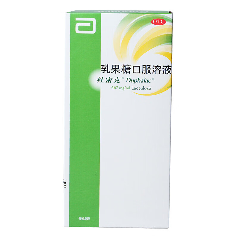 [杜密克] 进口乳果糖口服溶液15ml*6袋/盒 儿童成人孕妇慢性功能性
