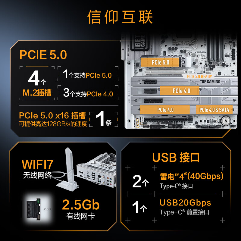 华硕 TUF GAMING Z890-PRO WIFI 图 6