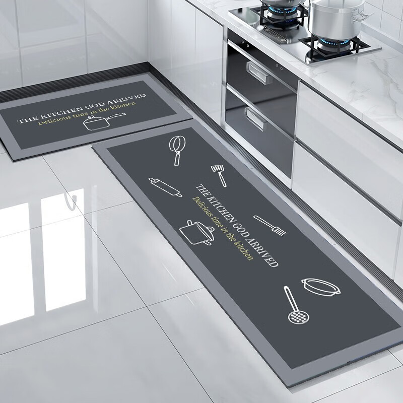 吸油防滑防油可擦耐脏脚垫浴室卫生间 【店长推荐】爱我 请先爱我的胃