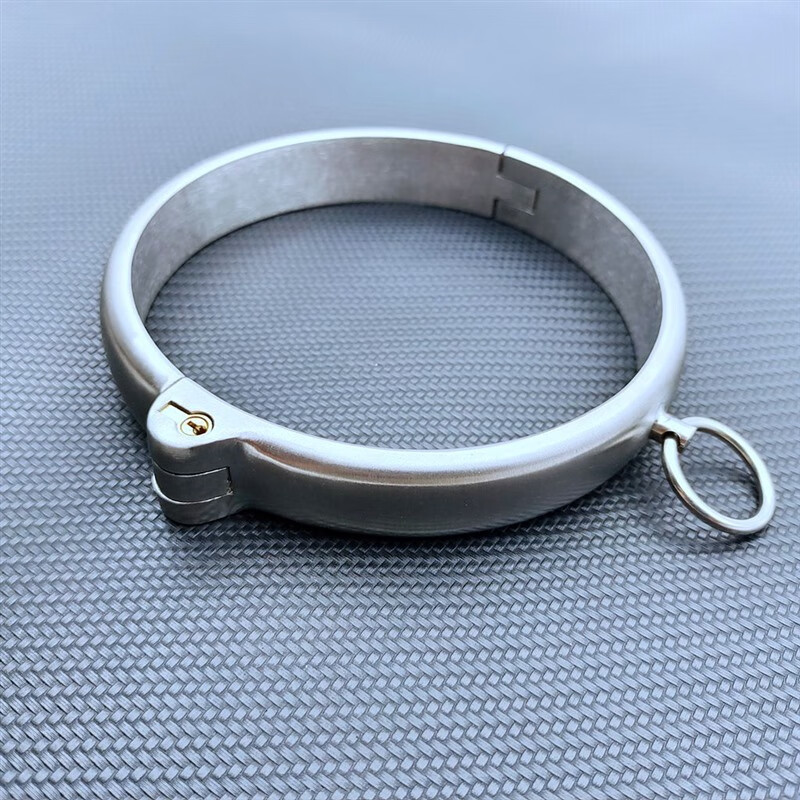 不锈钢重型脚铐枷锁脚镣调教男奴sm拘束固定缚架捆绑大型性玩具女