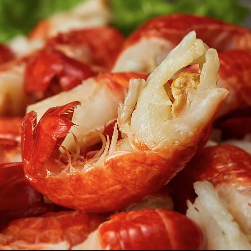 十里馋【湖北清水虾】不带冰龙虾尾鲜冻无冰衣鲜活冷冻小龙虾尾虾球 3