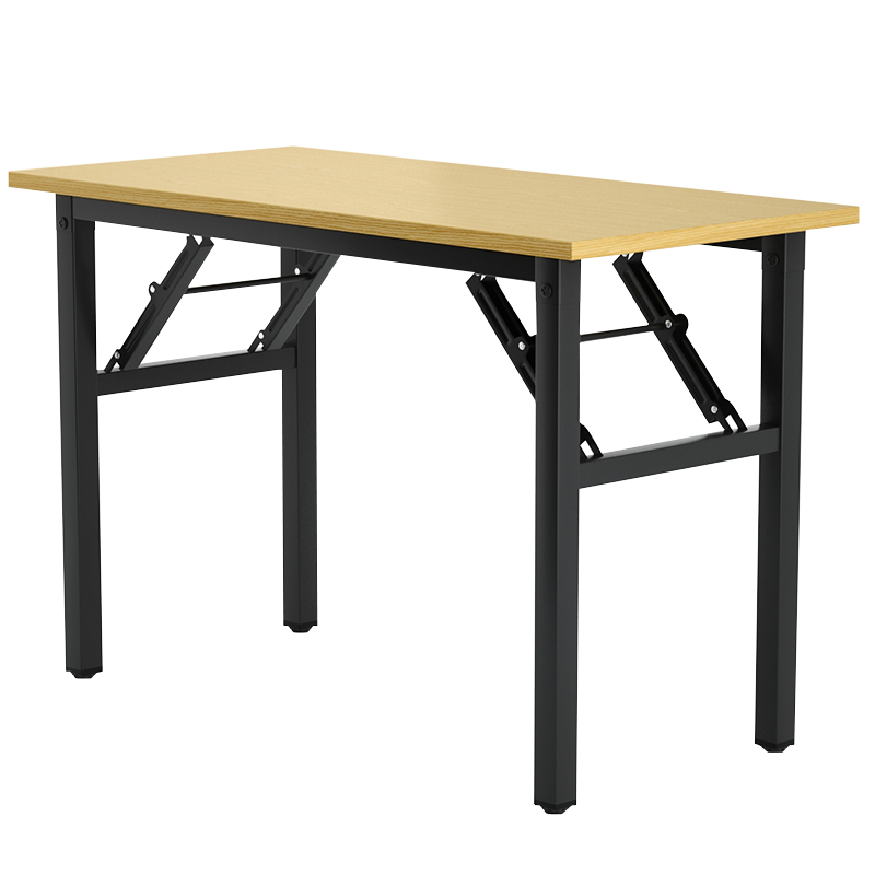 工来工往折叠桌子餐桌户外折叠饭桌家用现代简约小户型吃饭桌子简易餐桌 暖白色单桌(仅单桌)