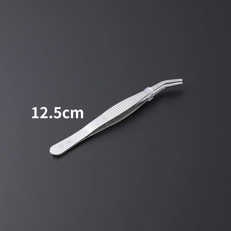 苏品 不锈钢弯头镊子 加硬 镊子 圆头镊子12/14/16/18/20/25/30cm 12.