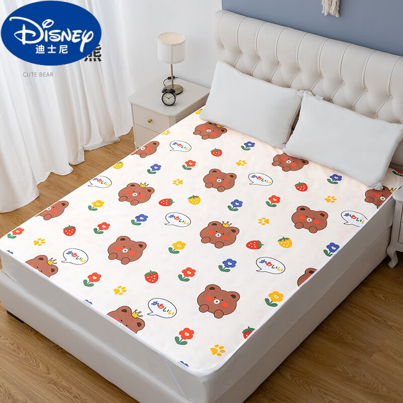 迪士尼(disney)隔尿垫床单大尺寸婴儿宝宝防水可洗大