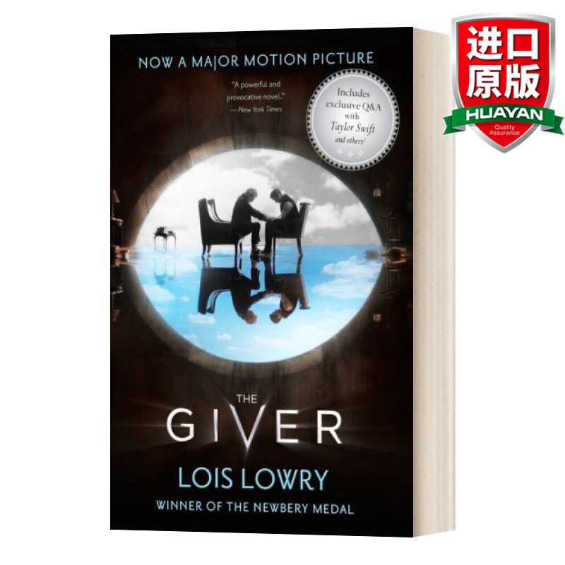 英文原版 The Giver 记忆传授人 赐予者 电影版 Movie Tie-In Jacket Mss Mkt 国际版 英文版 进口英语原版书籍
