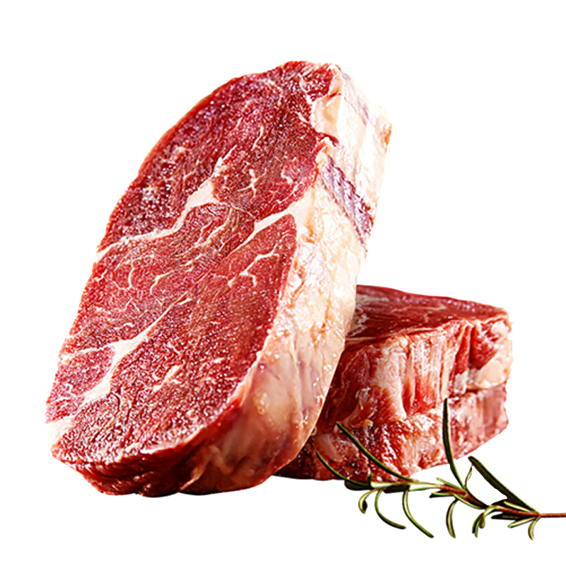 暖男廚房暖男廚房暖男廚房整切牛排牛肉生鮮兒童眼肉西冷牛排冷凍肉源 整切眼肉130g*4片裝