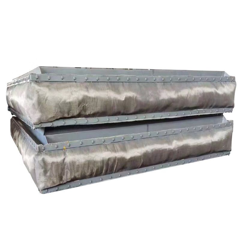 非金属蒙皮圆形方形法兰焊接补偿器软连接膨胀节保温电厂耐腐蚀脱 jsq