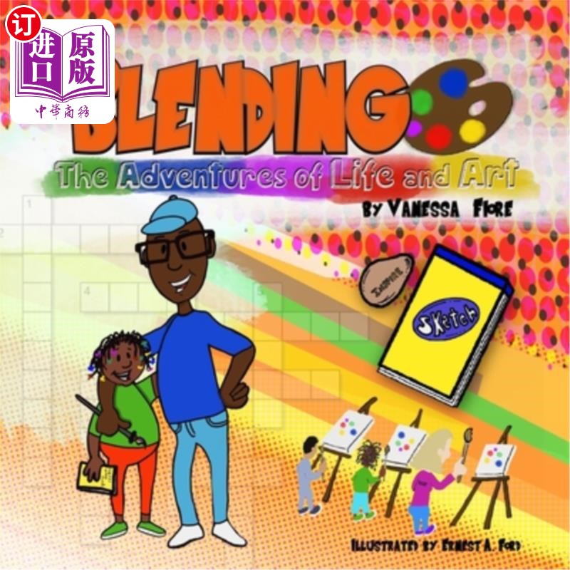 海外直订blending - the adventures of life and art 融合——生命与