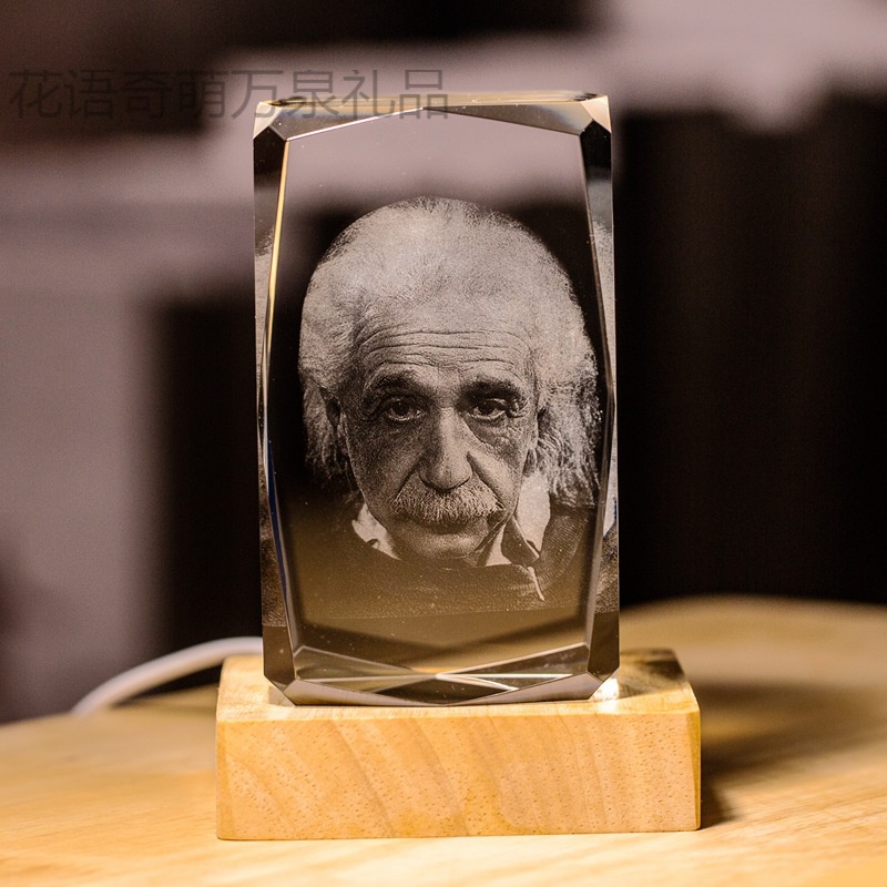 霍金雕像学习励志摆件教师节礼物学生考研高考中考 中号 留言人物