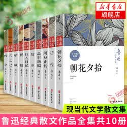 鲁迅全集 全10册 故乡朝花夕拾呐喊社戏经典野草孔乙己阿Q正传狂人日记故事新编祝福原著中小学生课外阅读作
