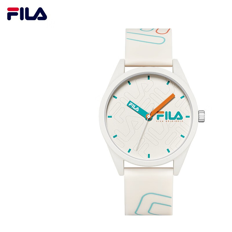 【现货速发】斐乐(fila) 手表新款硅胶石英表时尚腕表男女情侣表潮流