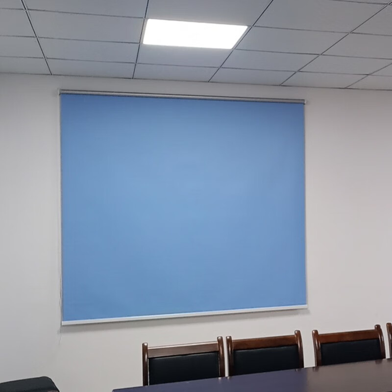 福芳定制窗帘全遮光简约纯色办公室书房卷帘一平方米定价 定制 平方米