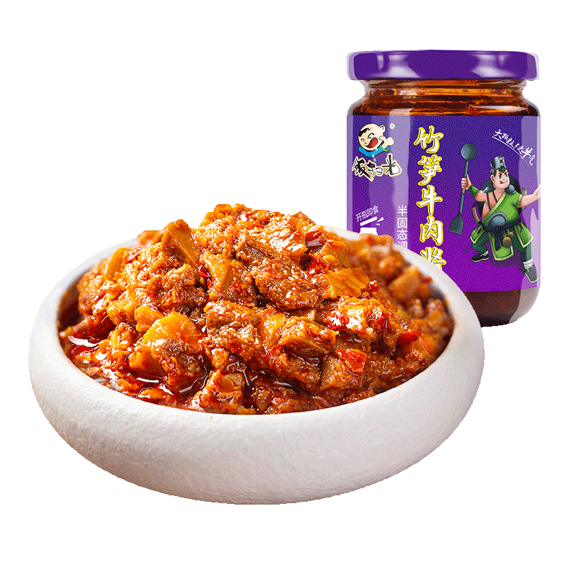 饭扫光 竹笋牛肉酱200g＊4件