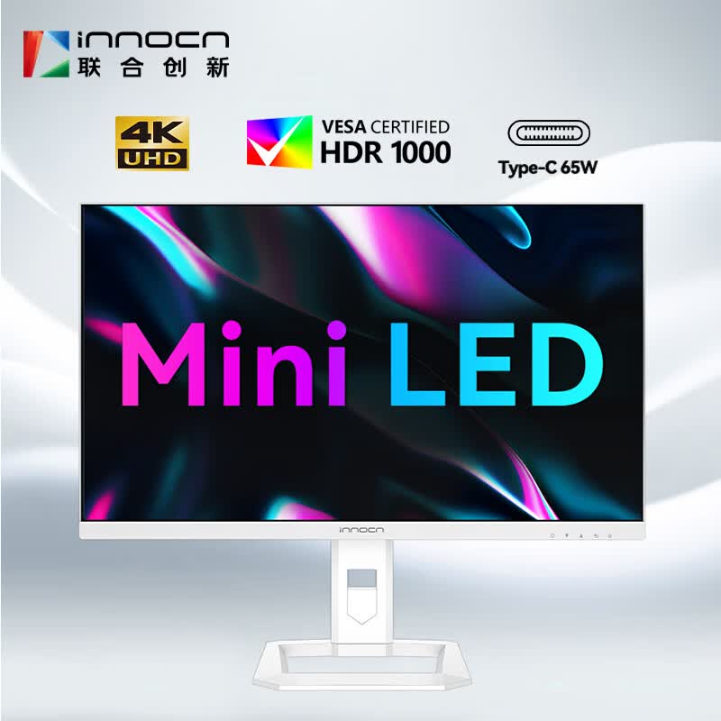 联合创新（INNOCN）27英寸4K MiniLED显示器 自动感光护眼Type-C65W旋转升降HDR1000设计师电脑显示屏27M2U-D使用感如何?