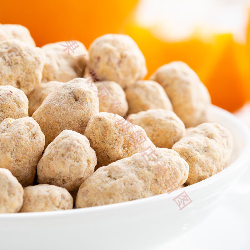 果仁张天津特产多味花生米小包装特产零食小吃独立包装100g 桔香味