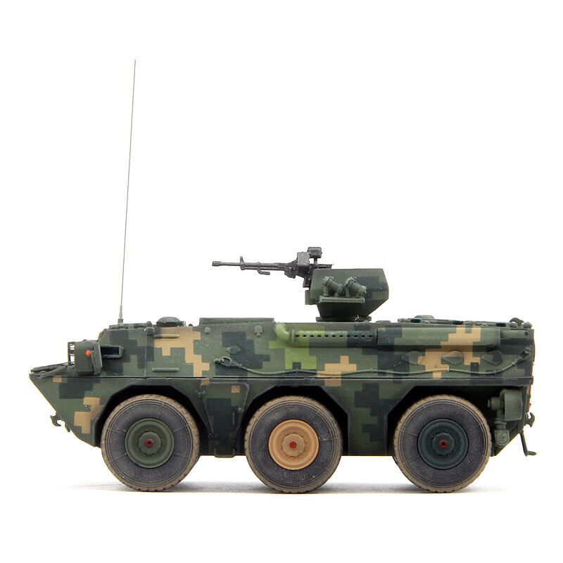 猎瑞中国zsl-92a轮式装甲车模型输送车丛林山地数码成品6轮步战车模型