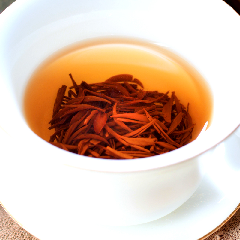 祁门红茶2023新茶茶叶浓香祁红金针安徽罐装共500g