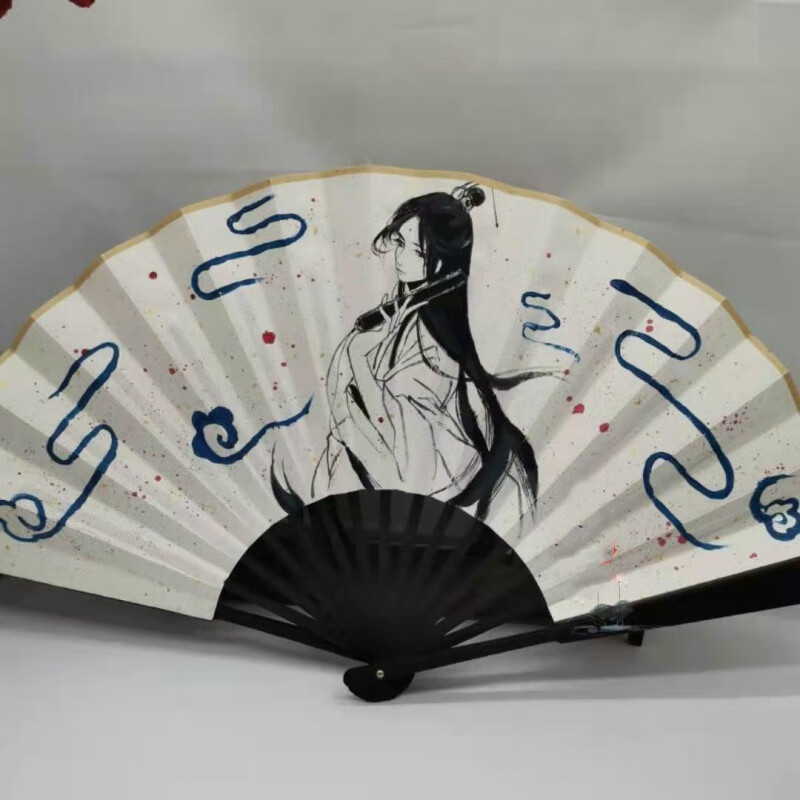 官赐福折扇动漫风师青玄折扇风师扇cos衍生拍照道具古风折扇搭配古装