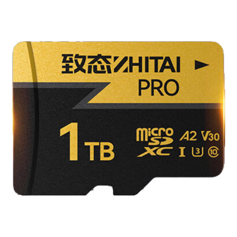 ̬ZhiTai洢 1TB TFMicroSDڴ濨 U3 V30 A2 PROרҵٴ洢 170MB/s ˻˶ 799Ԫ