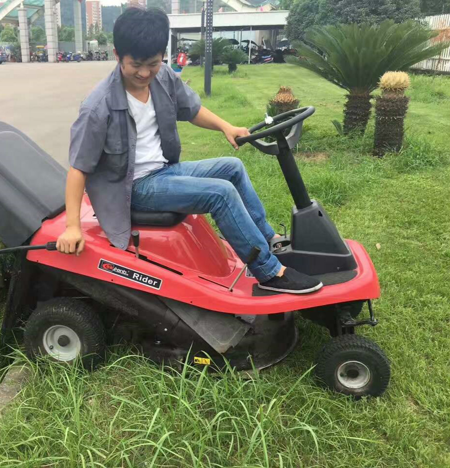 坐骑式草坪车割草机高尔夫球场除草大型百力通剪草机 bs百利通12.