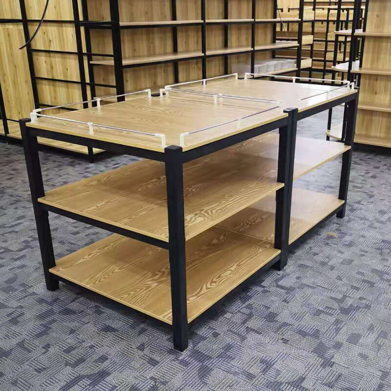 乔兰卡超市堆头促销台货架甩货架便利店粮油米面店展示架牛奶地堆架子