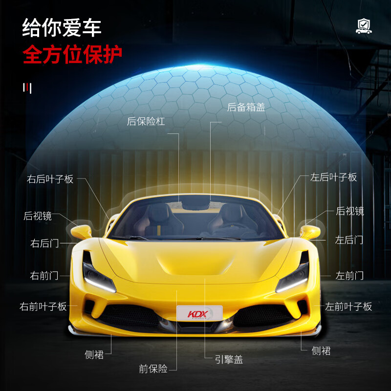 康得新 KDX 玄武盾 TPU 隐形车衣膜热销中，快来看看怎么样！