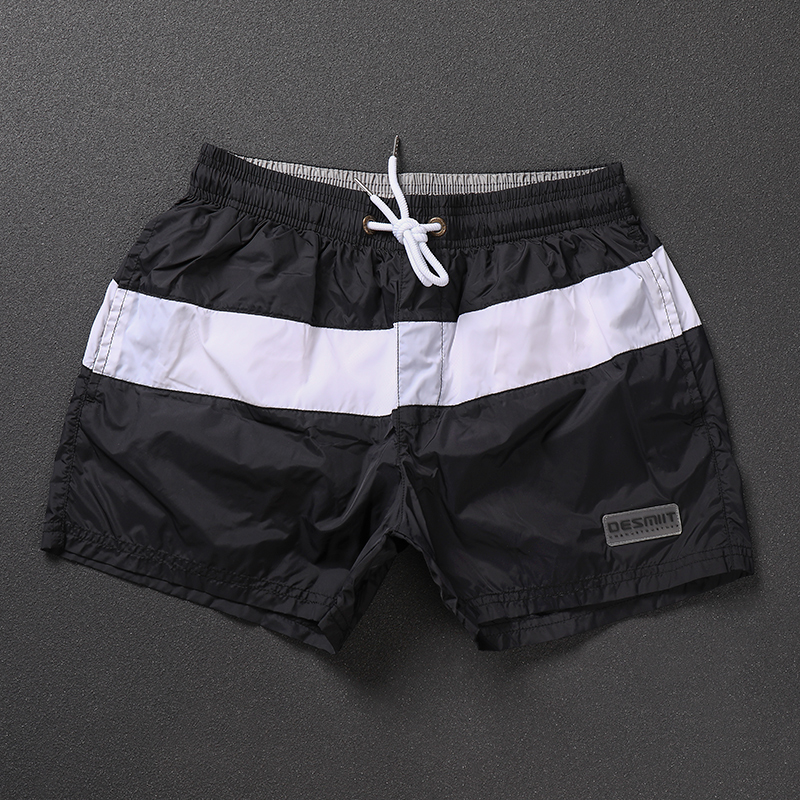 男生短裤夏季休闲运动三分裤速干可下水度假泡温泉沙滩裤设计感潮