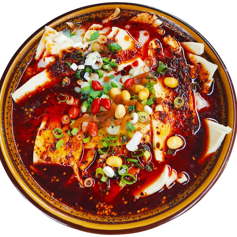 鲜有志凤翔豆花泡馍免煮陕西真空锅盔馍袋装宝鸡西安小吃早餐速食 吃