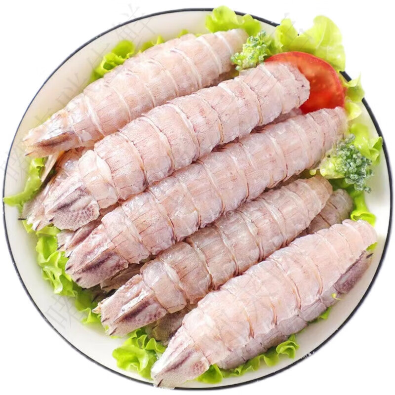 安峰山现剥皮皮虾肉袋富贵虾新鲜冷冻国产虾虾姑肉濑尿虾肉 500g