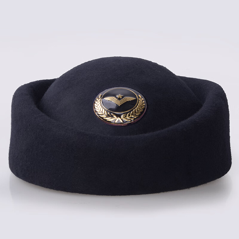 希柏诗空姐帽子东航南航海航厦航春夏秋冬款女式时尚小众空乘职业礼仪