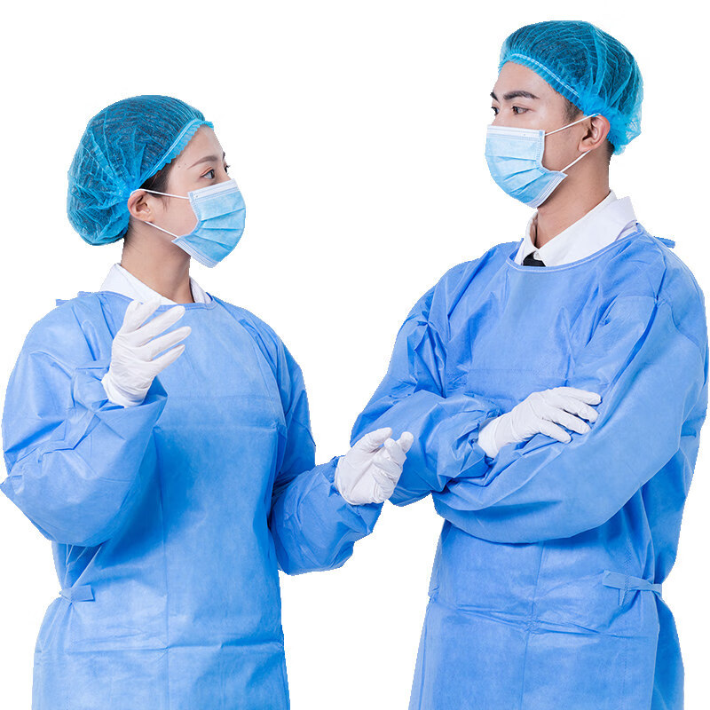 善易器械店 医用防护服一次性连体全身隔离衣服医护专用反穿式飞机