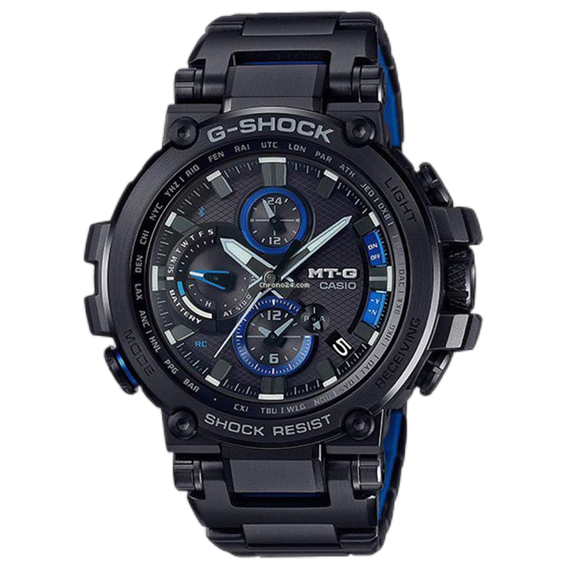 卡西欧（CASIO）G-SHOCK系列 MTG电波太阳能防水运动手表 男 MTG-B1000BD-1AJF
