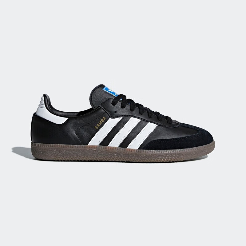 阿迪达斯adidas三叶草  samba T头鞋运动男女休闲鞋B75807  42.5