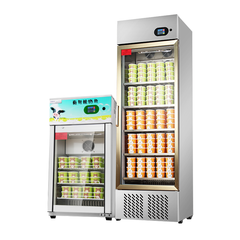 艾士奇全自动商用酸奶机酸奶发酵机发酵箱发酵柜商用大型发酵箱甜酸品 XF-286F（黑）