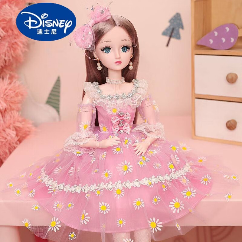 迪士尼(diey)公主套装城堡儿童玩具女孩洋娃娃 60厘米-洛莉塔 音乐