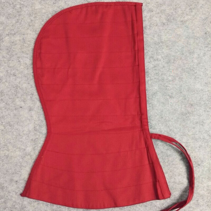 红豆热敷服袋温敷帽微波加热原始点加豆红豆包帽子头部关节热敷 无豆