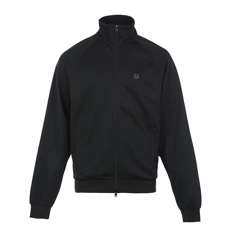 kenzo高田贤三 男款小虎头标开衫卫衣fb65bl751 黑色 l