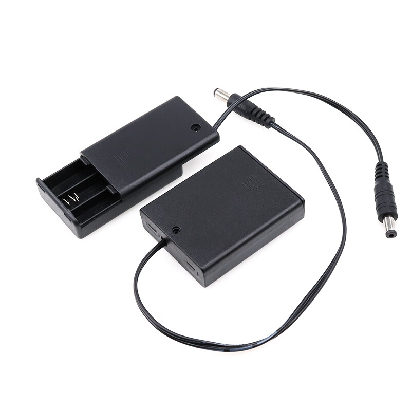 盒座5号7号3/4节led灯牌12v带盖开关八节dc5.5