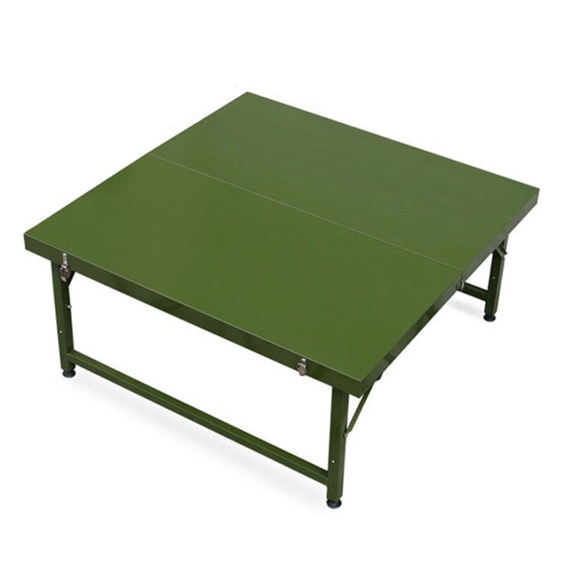 铁蛙铁蛙铁蛙野战折叠餐桌多功能椅便携式手提桌椅军绿色户外野营餐桌