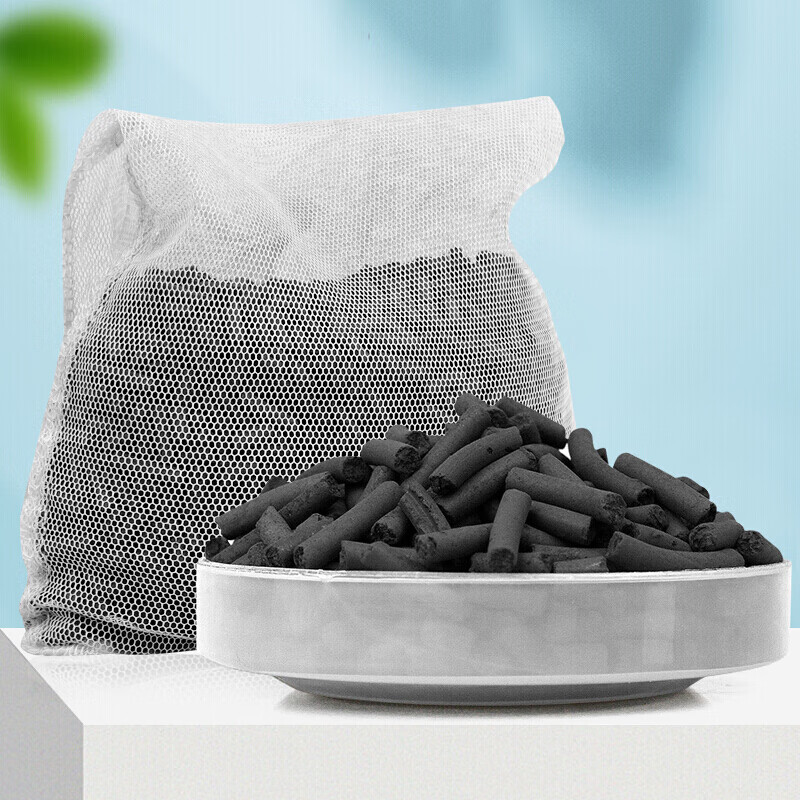 鱼缸活性炭【过滤材料500g】水质水族用品细菌活性炭滤材生物球