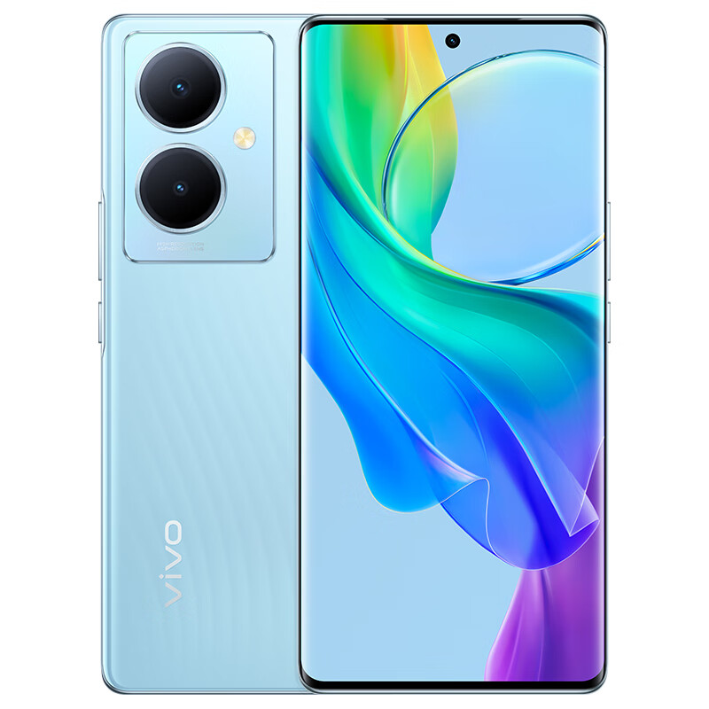 vivo Y78+ 5G拍照手机  120Hz OLED曲面屏  5000万OIS光学防抖   8GB+128GB 天青色 vivo合约机 移动用户专享