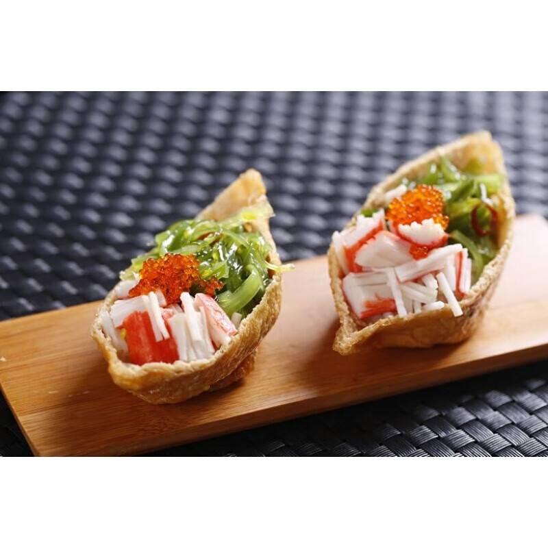 虎钢馋 味付油扬 调味豆腐皮 甜豆腐皮福袋 寿司食材