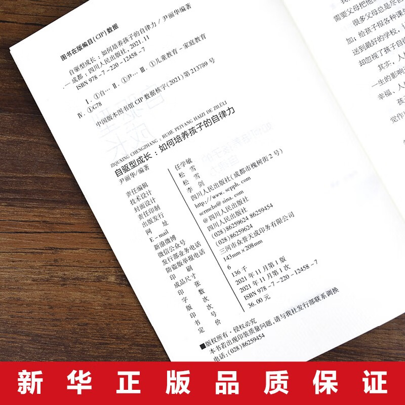 自驱型成长：如何培养孩子的自律力 儿童心理学正面管教父母的语言愿你慢慢长大育儿你就是孩子好的玩具书籍详情图