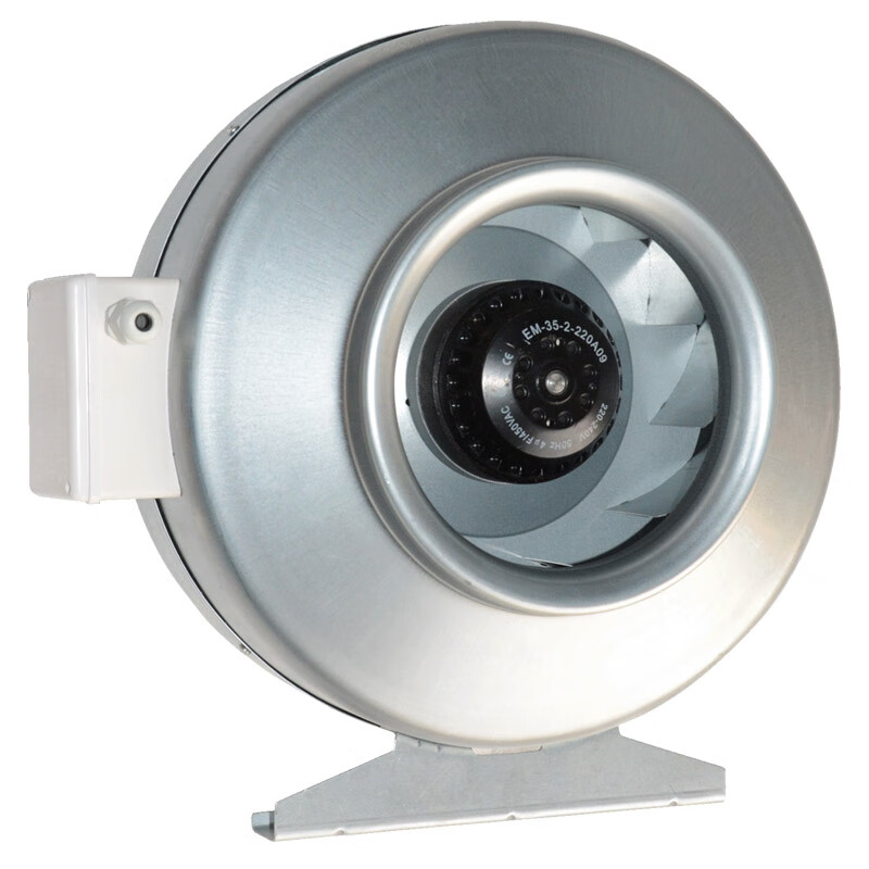 大风量强力涡轮增压圆形管道风机cdf厨房抽油烟机工业排烟排风机 cdf