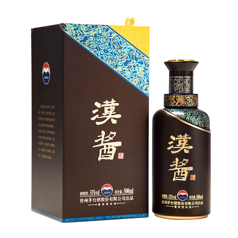 茅台 51度 汉酱酒（3.0）500ml 白酒 酒仙网