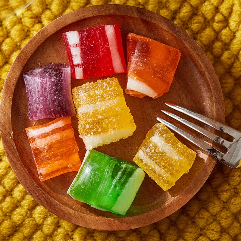 桑记糖坊天津特色传统混合水果味杂糖薄荷凉糖硬糖80怀旧 杂糖 薄荷糖