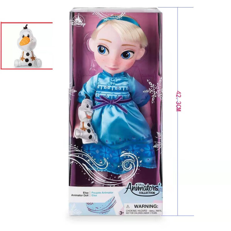 迪士尼（Disney）冰雪奇缘艾莎公主 安娜女王  娃 沙龙娃娃-艾莎公主(带人偶)怎么看?