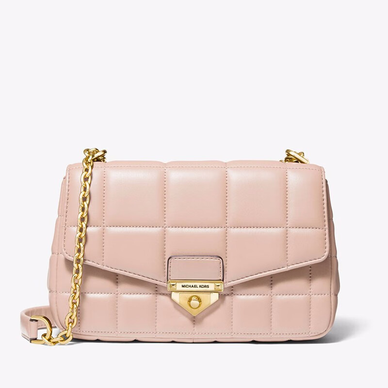 迈克科尔斯mk女包 michael kors soho系列气质链条羊皮包 衔缝信封包