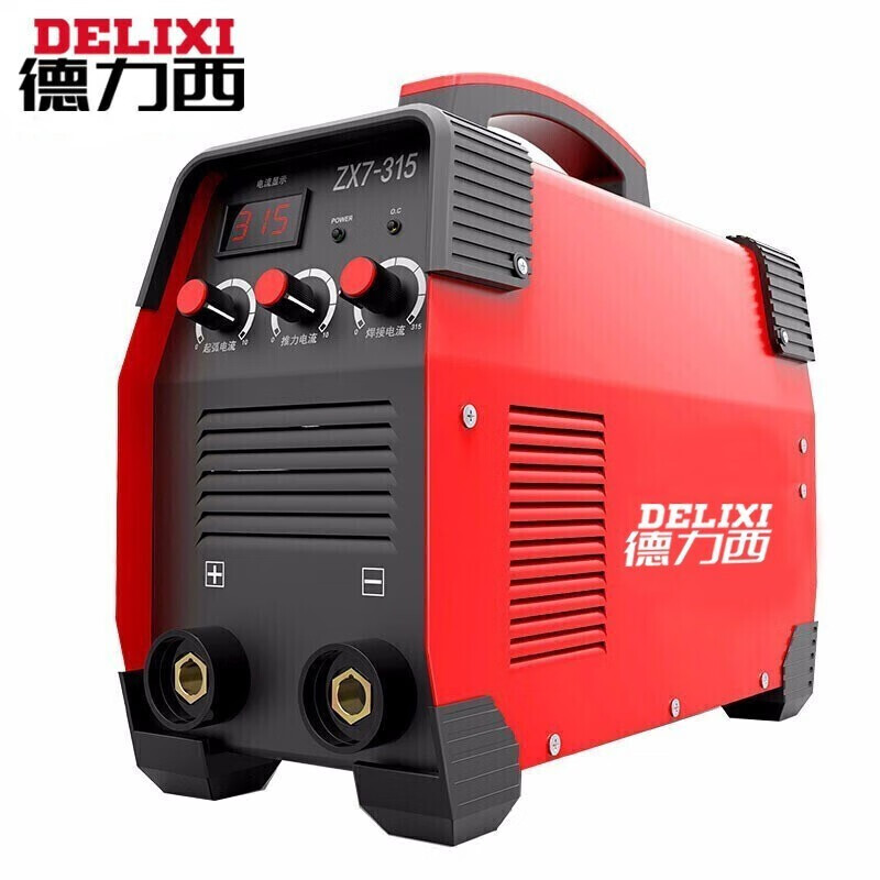 德力西焊机220v 380v双电压焊机zx7-315手提式高配工业焊机 裸机【315